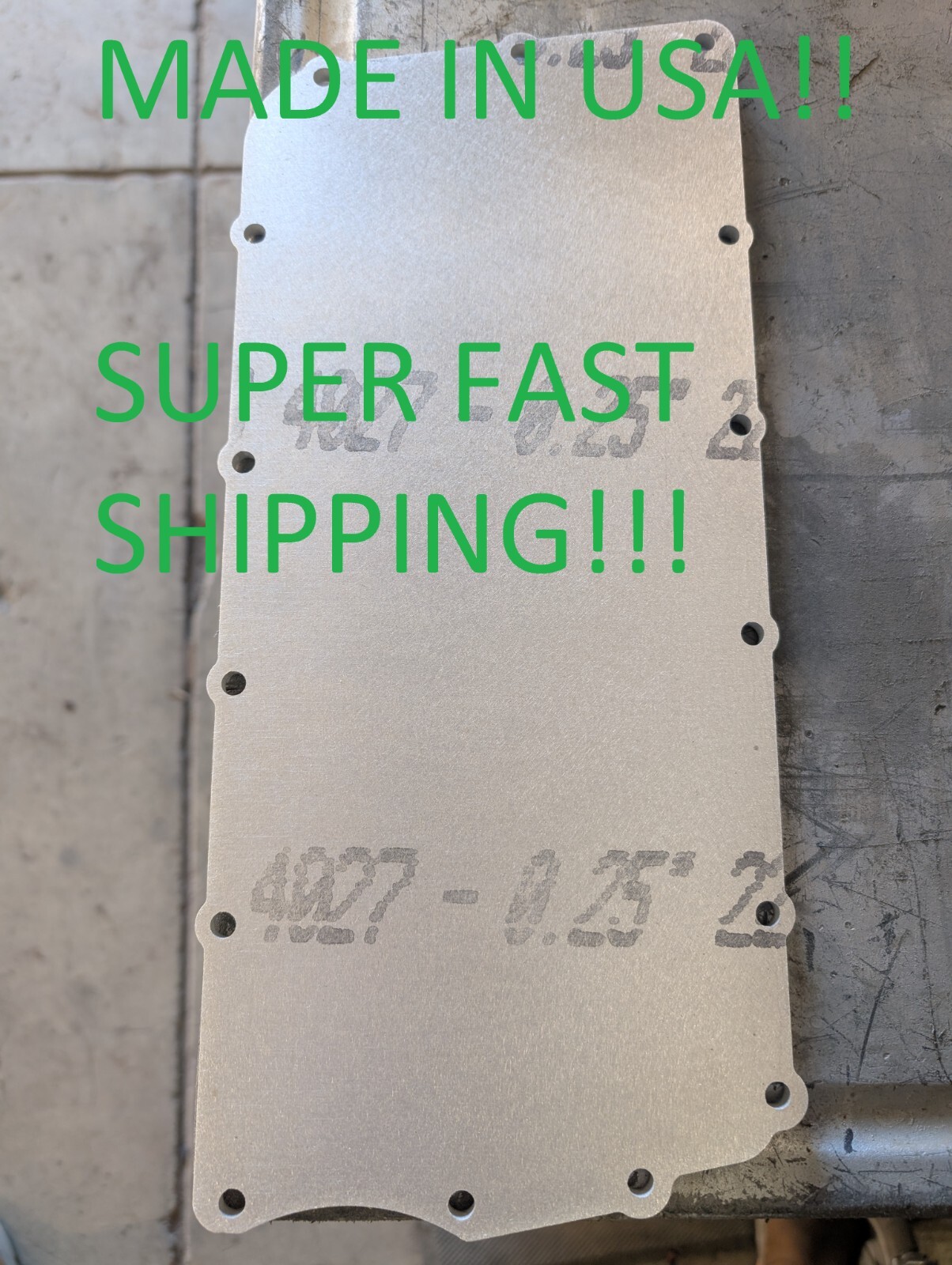 Aluminum Plenum Repair Plate 1992-2003 5.2L 5.9L Engine Fit For Dodge 360