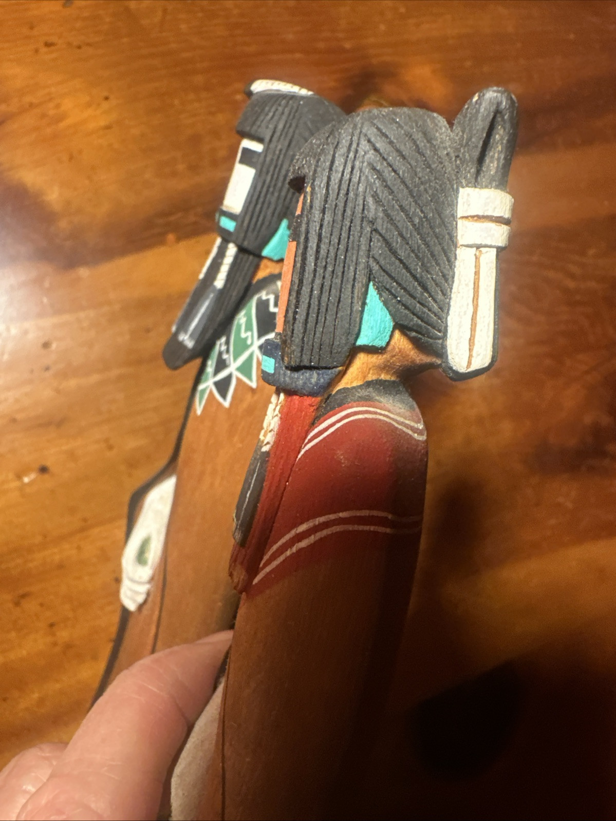 Dewayne Ahownewa Hopi Kachina Carved Wood Dolls Hopi Arts 2nd Mesa Arizona Vtg