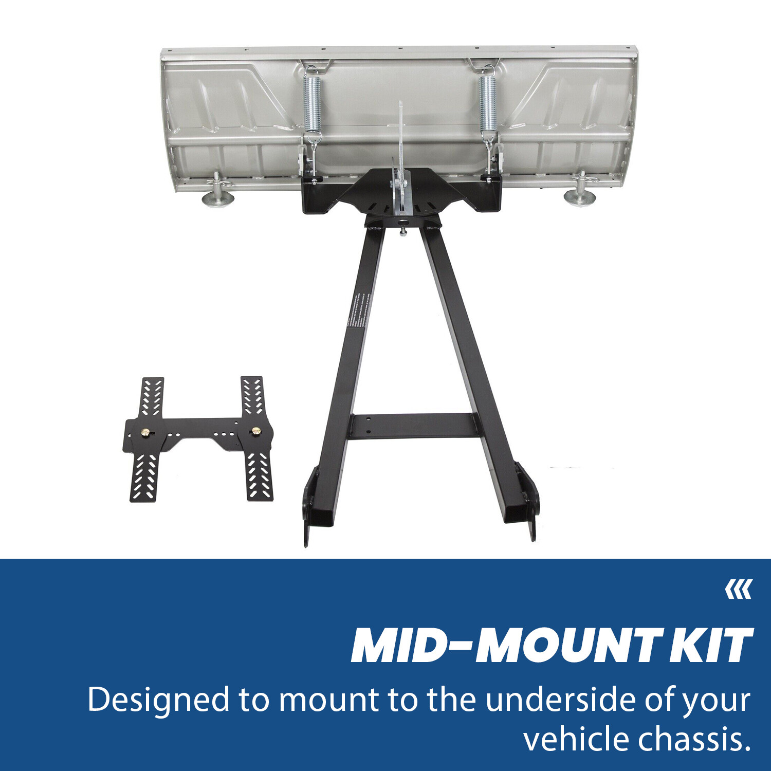 Snow Plow Blade Universal Kit Adjustable 48" For Honda Kawasaki Polaris ATV