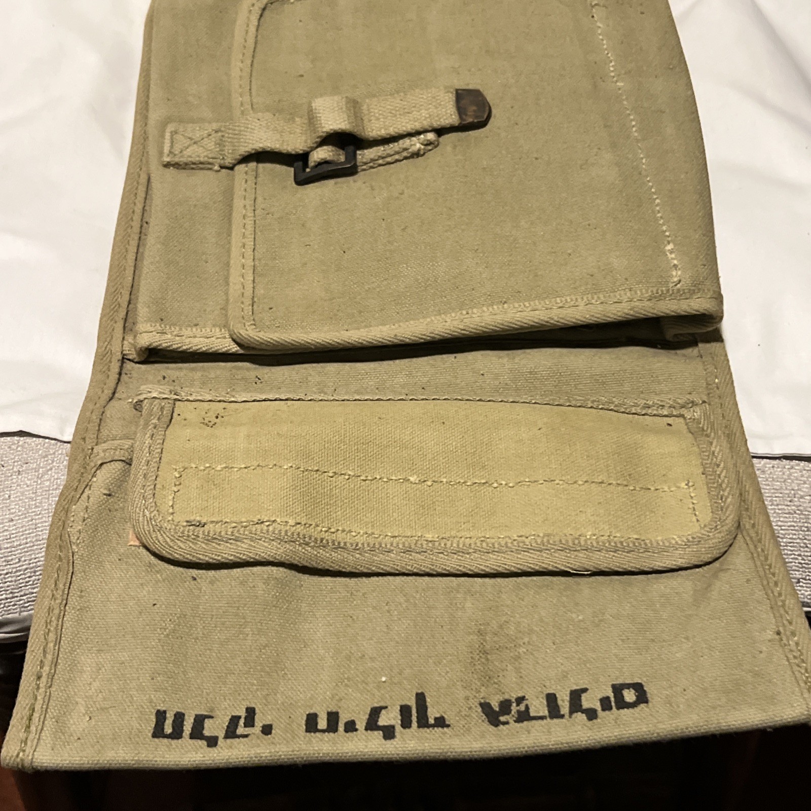 Israeli IDF Combat 1970s Canvas Pouch Military Surplus