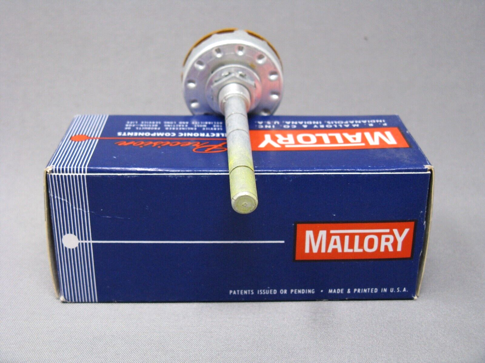 MALLORY #3234J Rotary Switch (Non-Shorting) 3 CKT / 4 POS