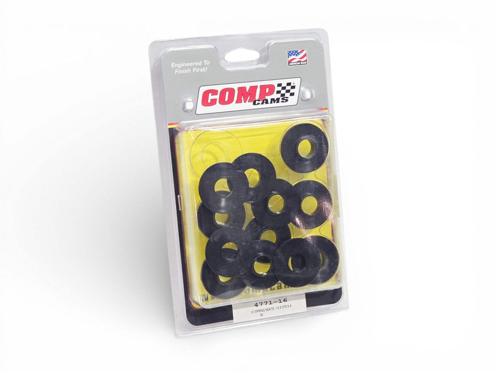 Comp Cams 4771-16 ID Spring Locators: .060" Thick .570" ID 1.550" OD