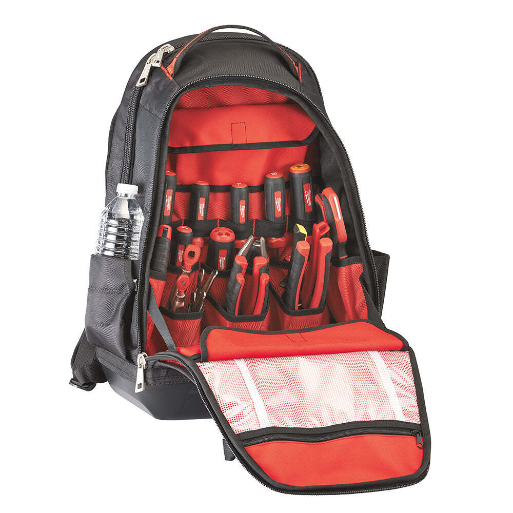 Milwaukee 48-22-8200 35-Pocket Impact Resistant 1680 Ballistic Jobsite Backpack