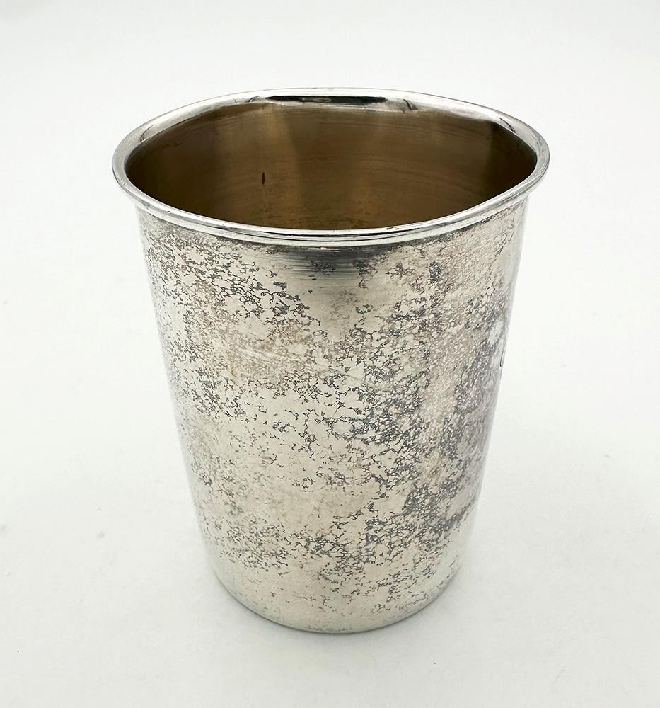 ANTIQUE CUP / MUG SILVER PLATED