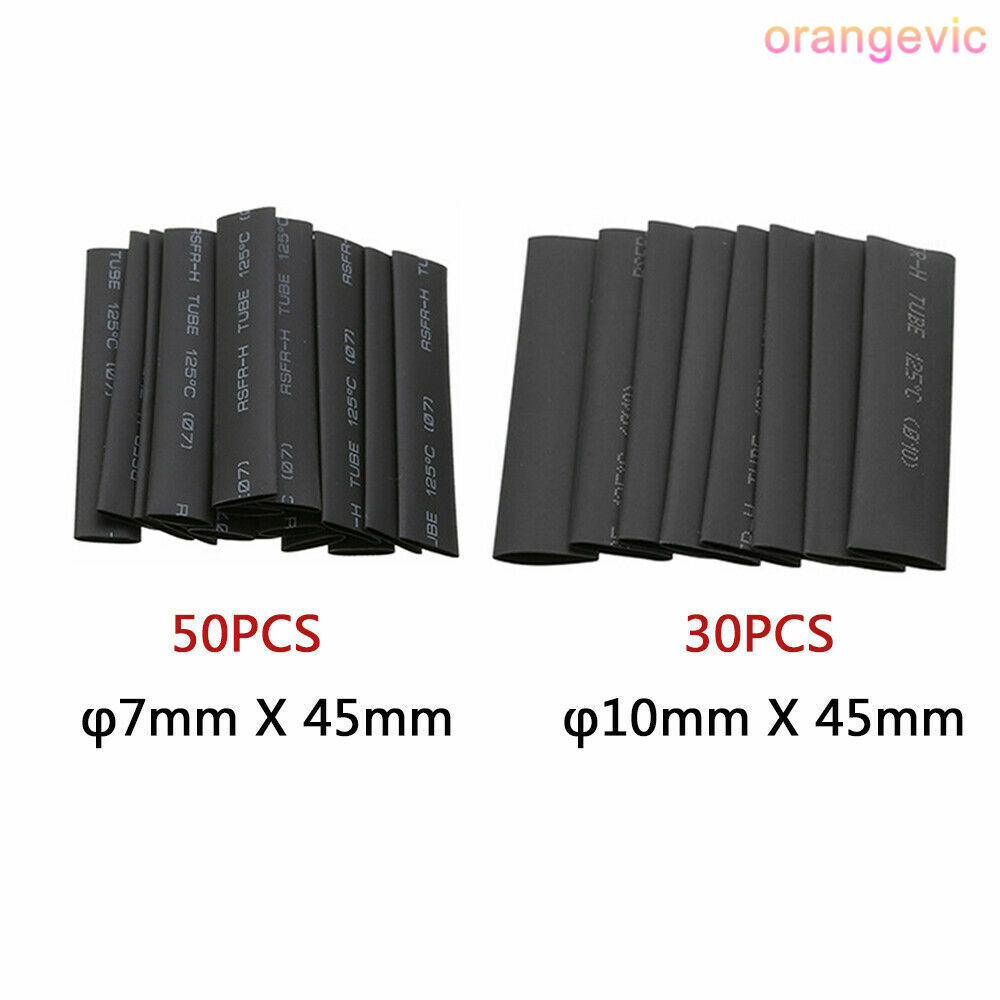 260PC Heavy Duty Wire Lugs Battery Cable Tinned Copper Eyelets SC Ring Terminals