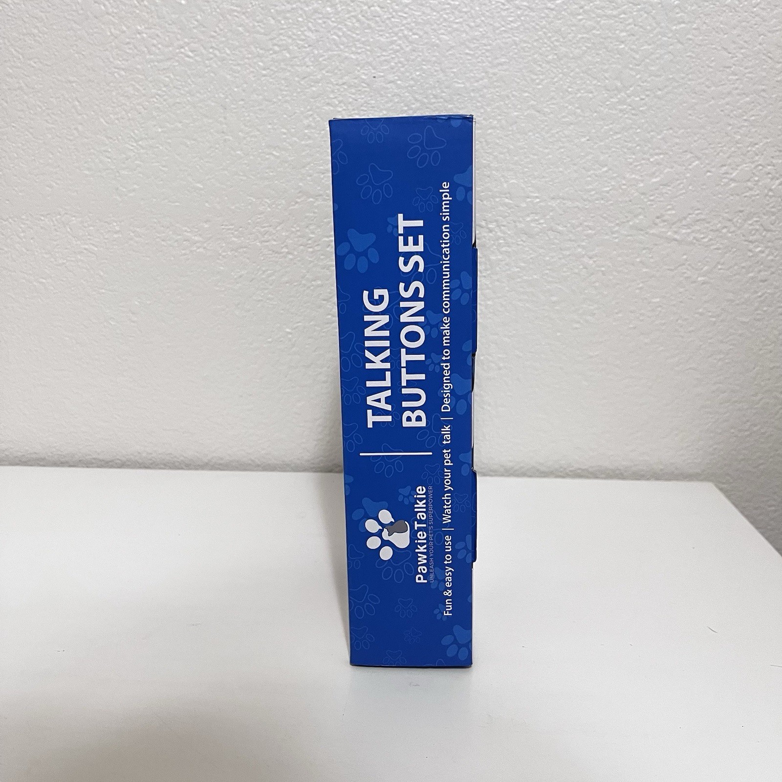 Pawkie Talkie Dog Talking Buttons Echo System Set 12 Buttons + 2 Mats