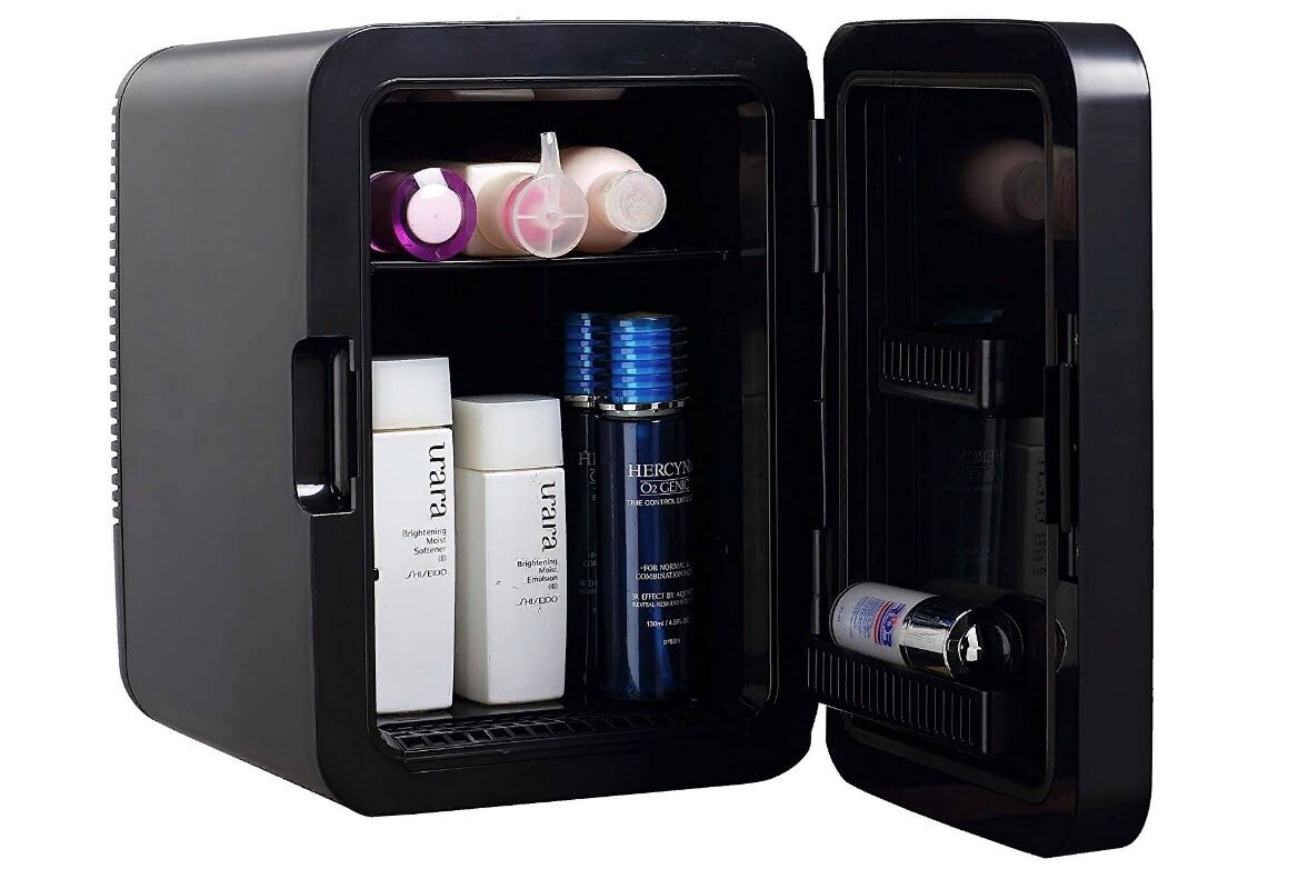 Frigidaire Portable 10L 15-can Mini Fridge Brushed Stainless Rugged Portable