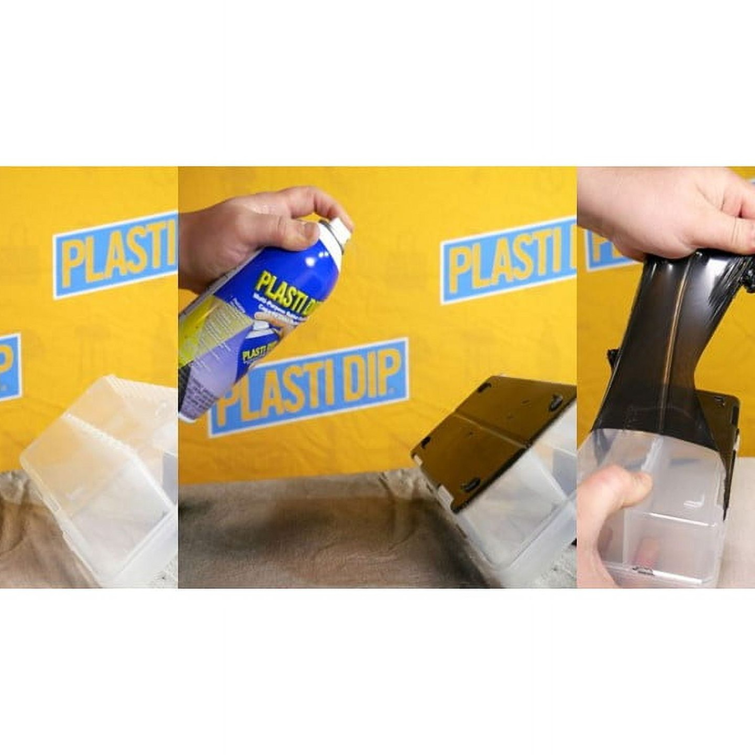 Plasti Dip Multi Purpose Rubber Coating Spray, Protects Coated, Black - 11oz