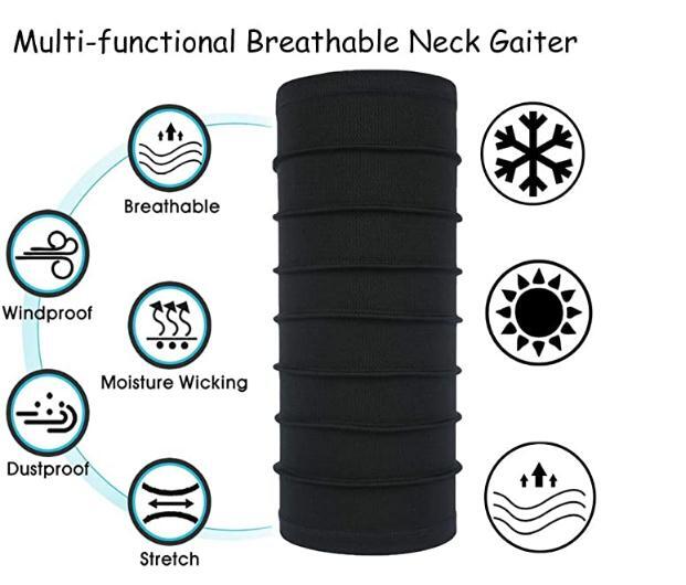 Cooling Neck Gaiter Bandana Face Mask Sun UV Gator Mask Face Cover for Men Woman