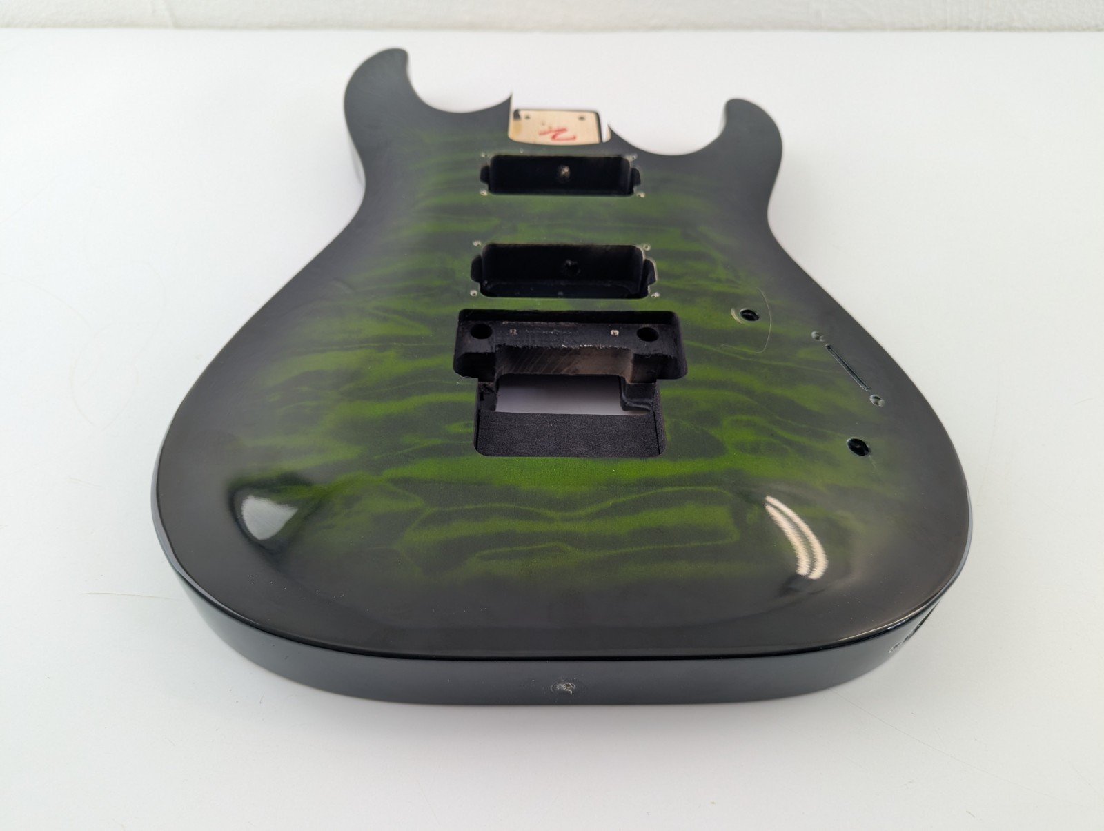 Jackson JS32 Dinky DKA Guitar Body Floyd Rose Quilt Green 2023