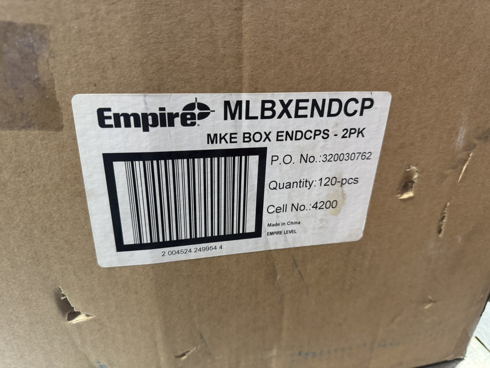 New Milwaukee MLBXENDCP Redstick Compact Level Replacement End Caps Case of 150