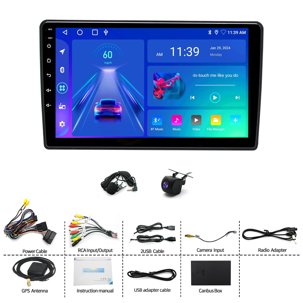 For 2020-2024 Ford Transit 150 250 350 10.1" Carplay FM GPS Dash Radio BT NAVI