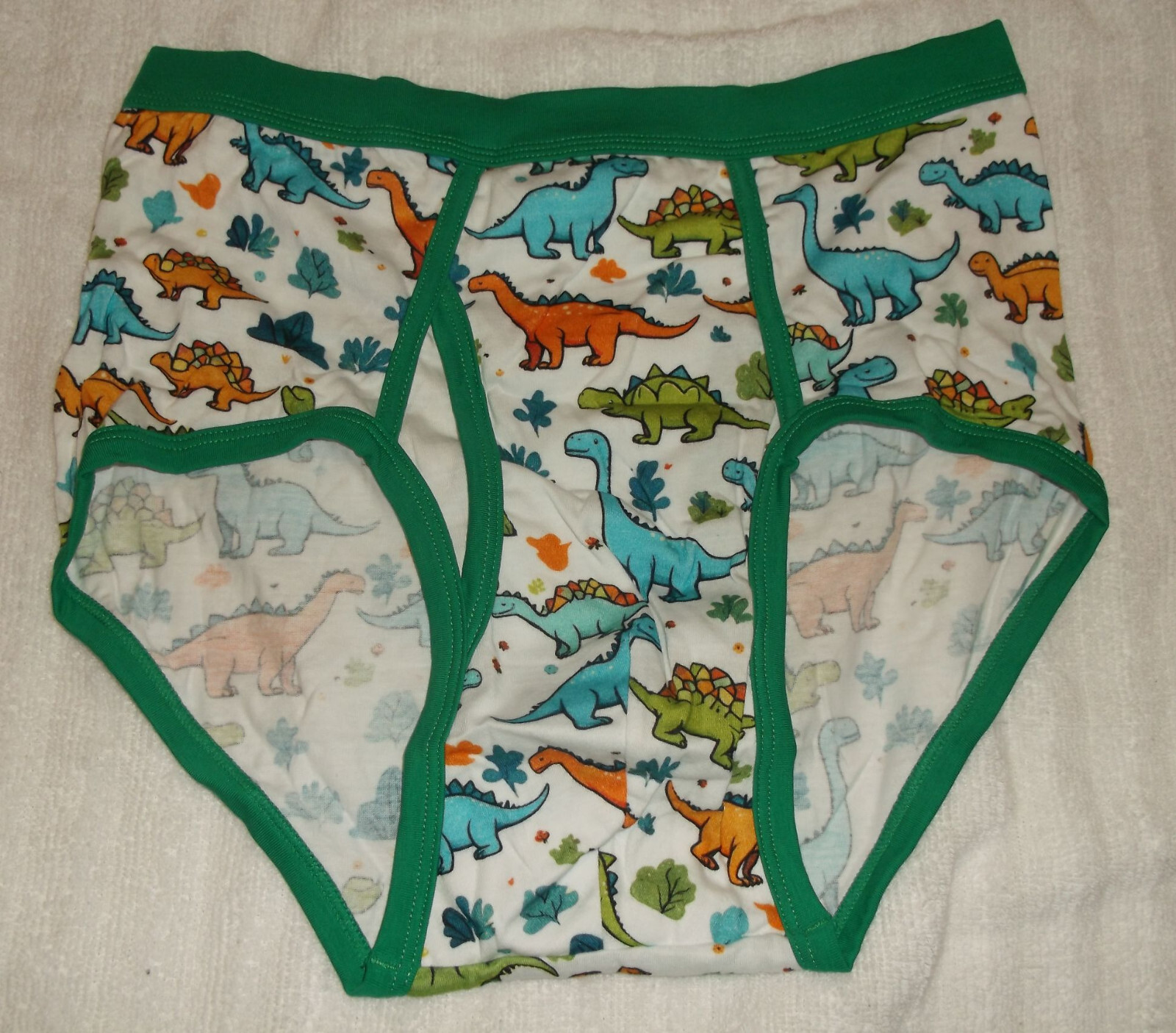 Men's Pattern / Cartoon / Colored Waistband Adult Briefs Underwear S, M, L