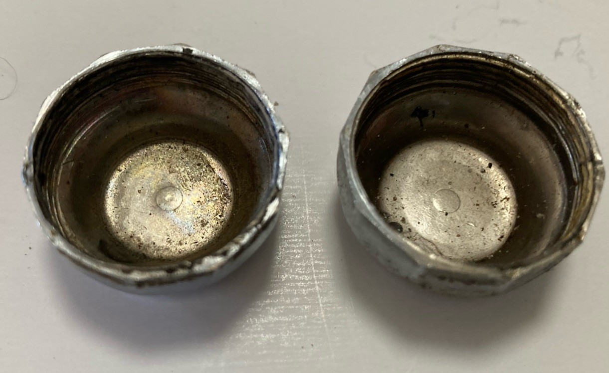 Vintage Leotard Pedal Dust Caps- Pair