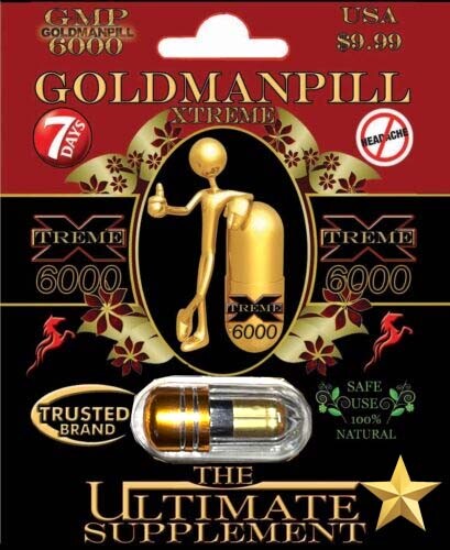 6000MG GOLDEN MAN 10 CAPSULES