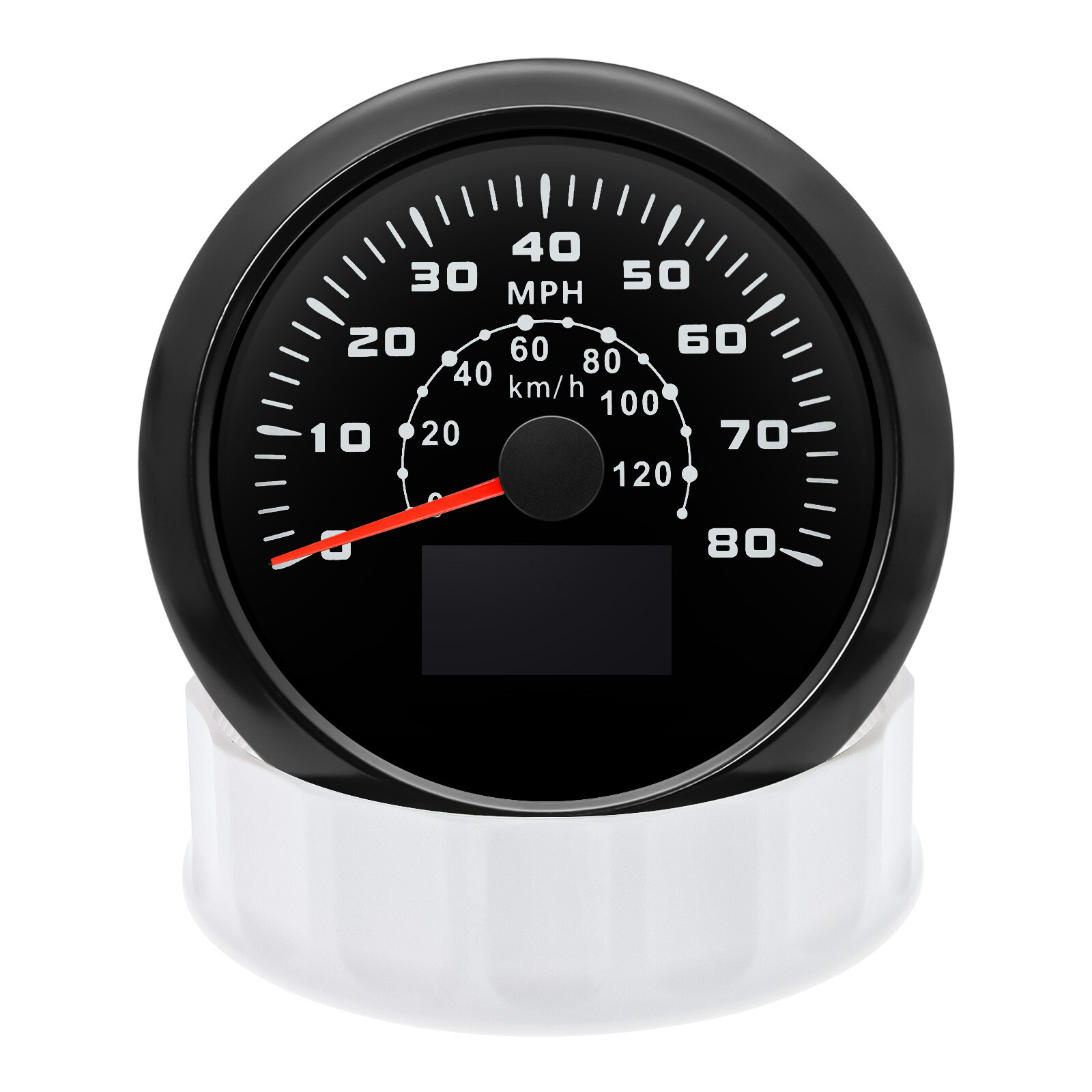 7 Gauge Set 85mm Boat GPS Speedometer 120km/h/80MPH Tachometer 8000RPM Gauge US