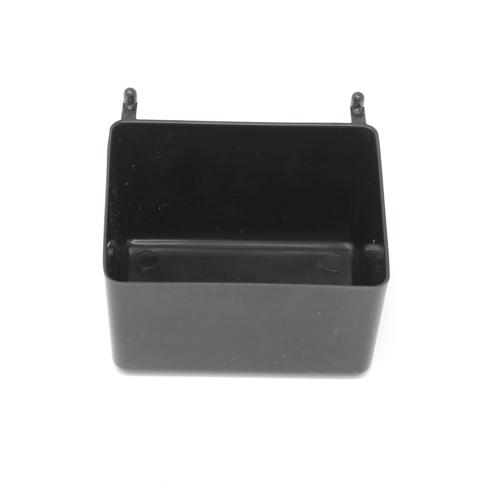 Small Plastic Pegboard Storage / Part Bins - Black Pink Orange Red or Yellow