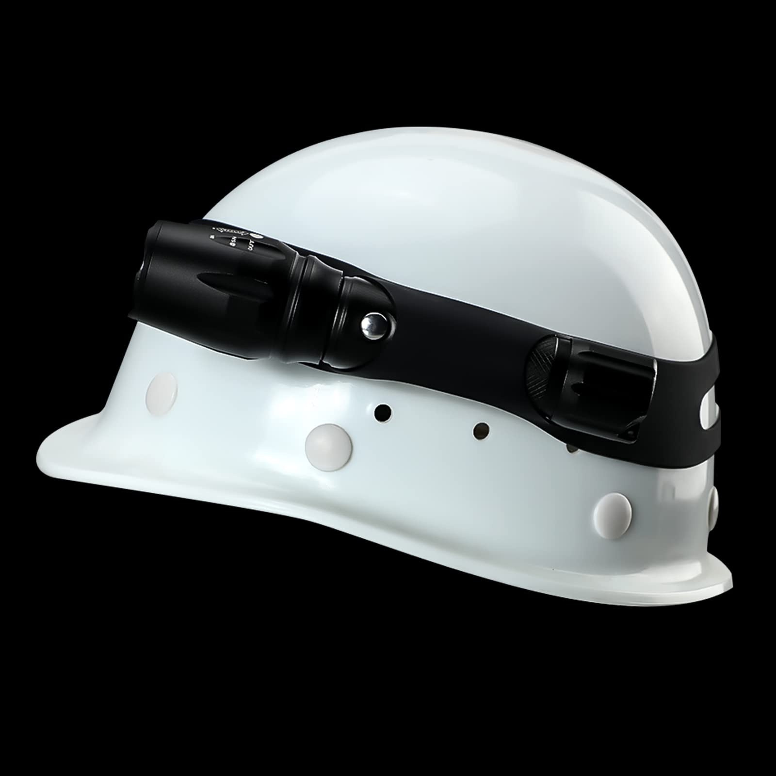 Oudain 4 Piece Firefighter Helmet 27.5 x 4 cm, 23 x 2.5 Black, Green