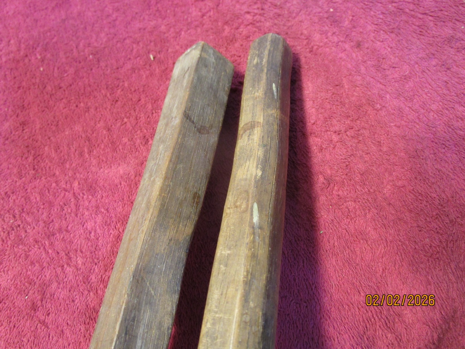 Antique Native American? Lacrosse Stick Ball Sticks Bentwood