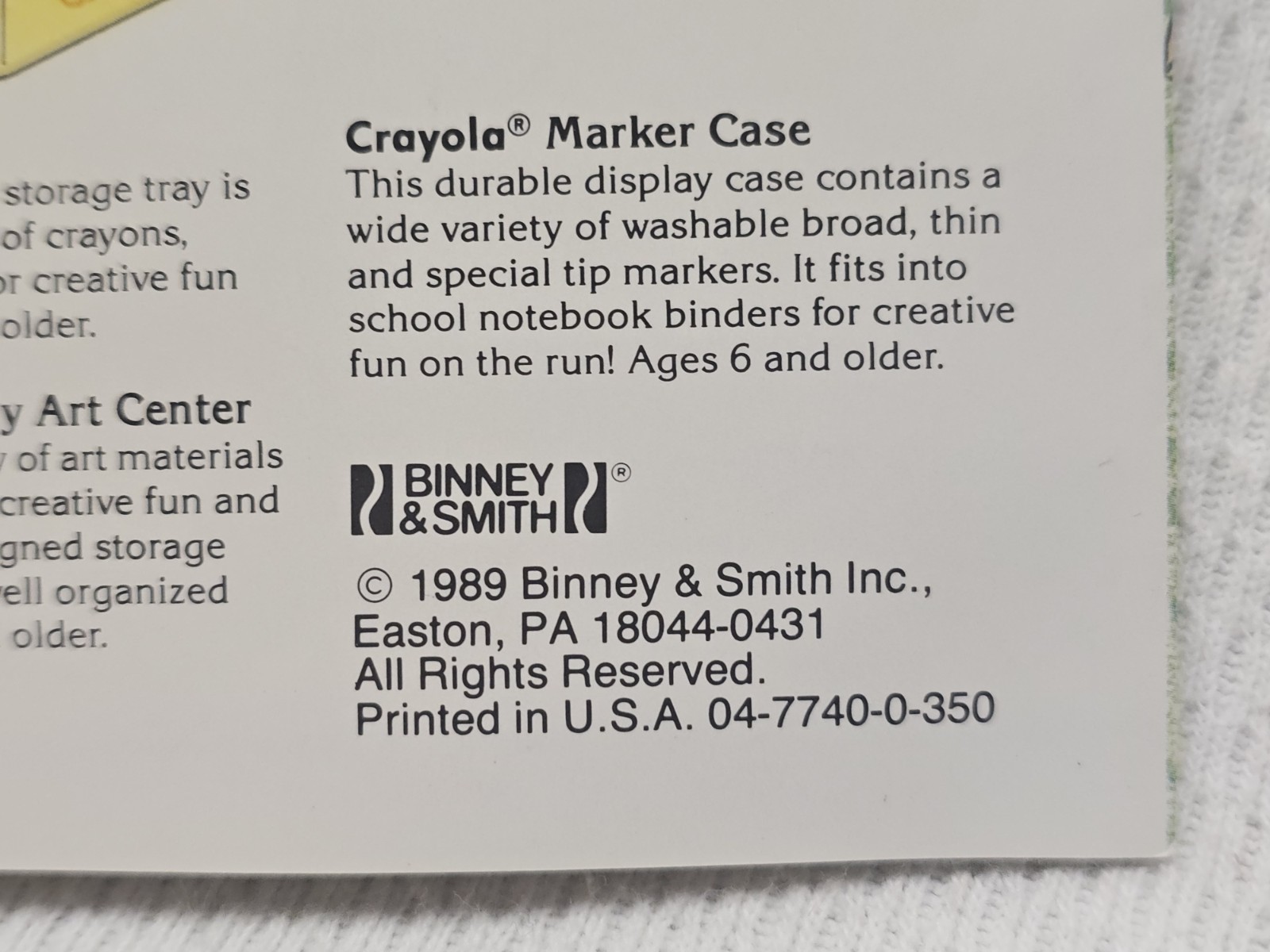 1990 Crayola Crayons 1st EVER Dandelion Cerulean + Indian Red Thistle Goldenrod