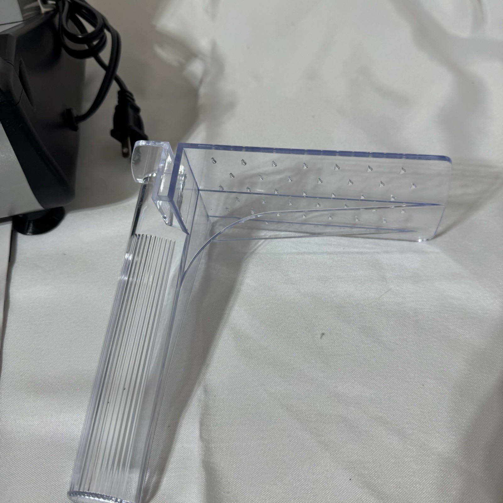 NESCO Stainless Steel 7.5” Food Slicer Adjustable Thickness Silver FS-200 TESTED