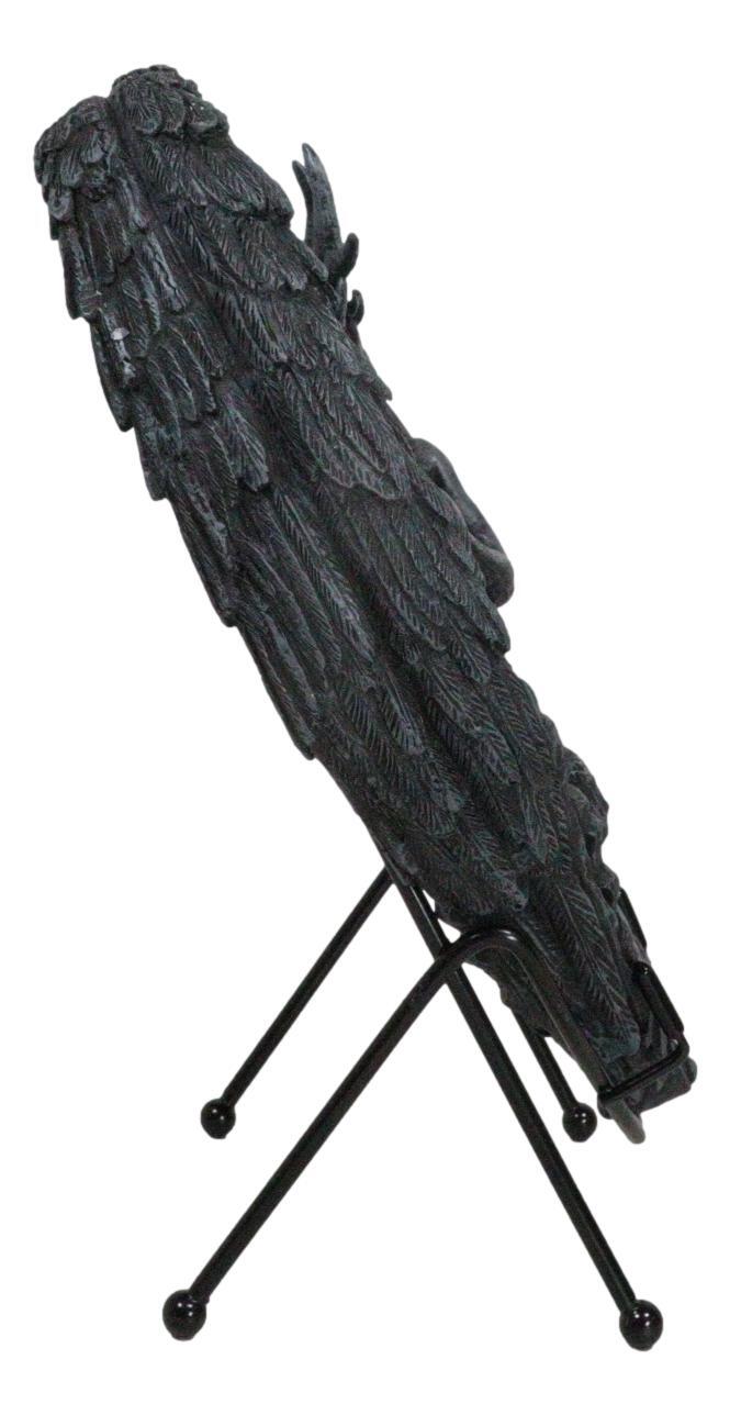 Solemn Vow Innocence Satan Demon And Lilith Dark Angel Heart Plaque With Stand