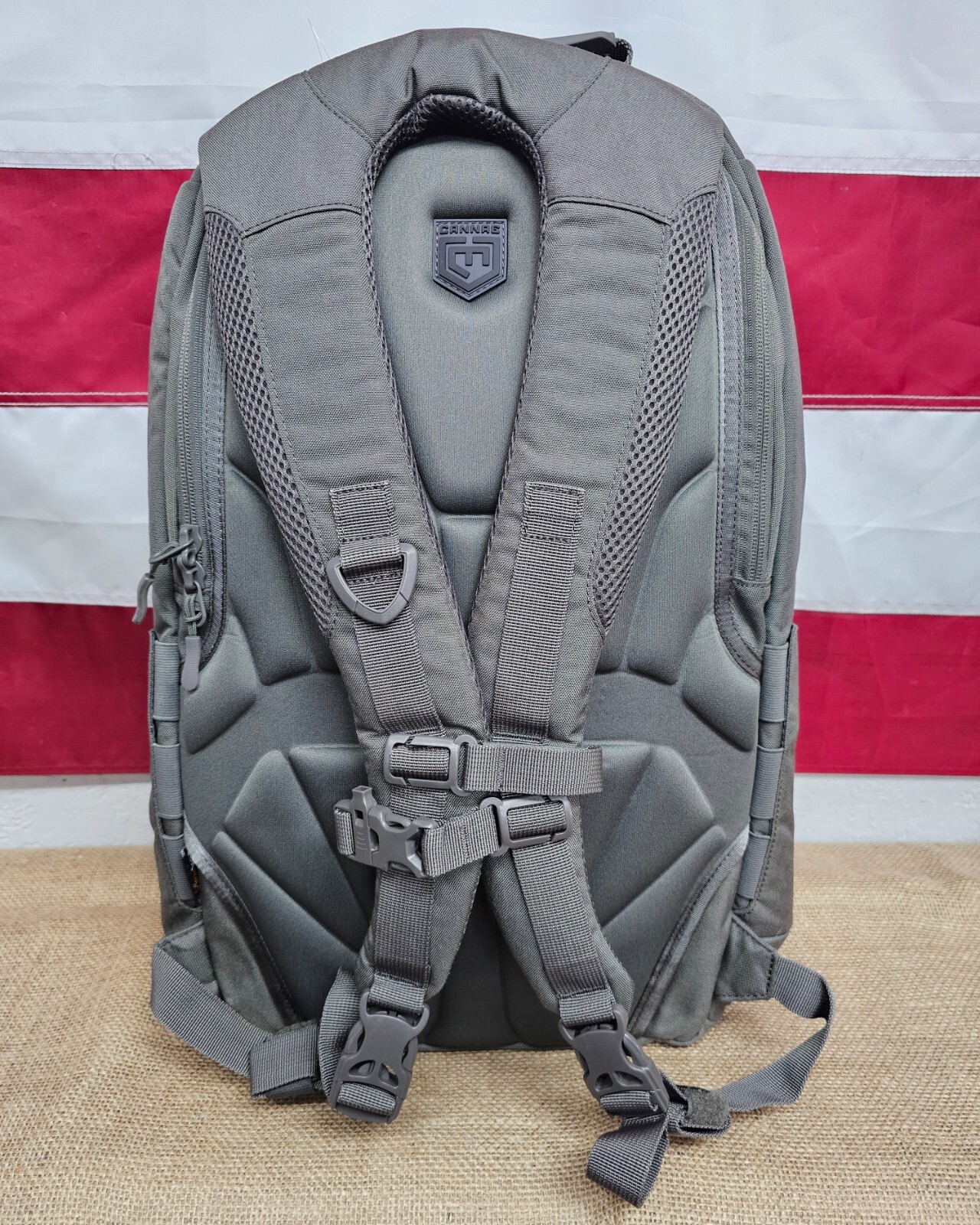 CZ Legion Tactical Range Bag Backpack by Cannae (Grey Nylon) - 40044