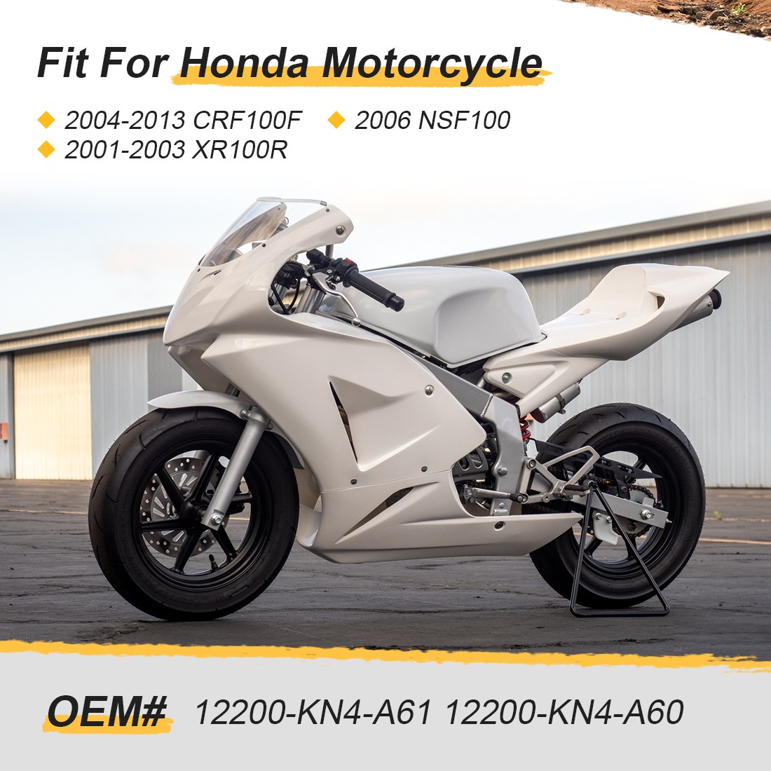 Cylinder Head & Gaskets For Honda XR100R 2001-2003 CRF100F 2004-2013 NSF100 2006