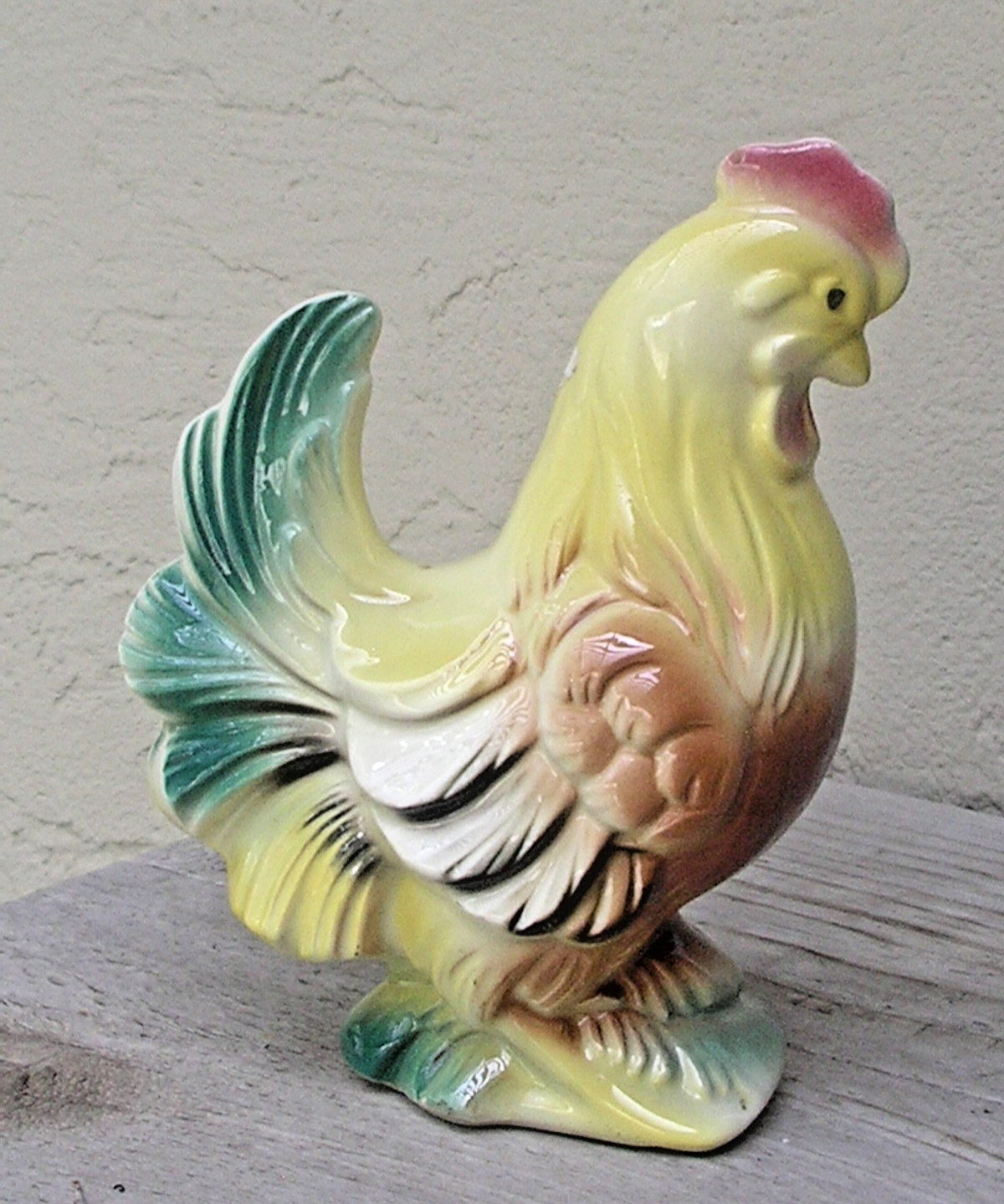 Vtg Chicken Figure Hen Rooster