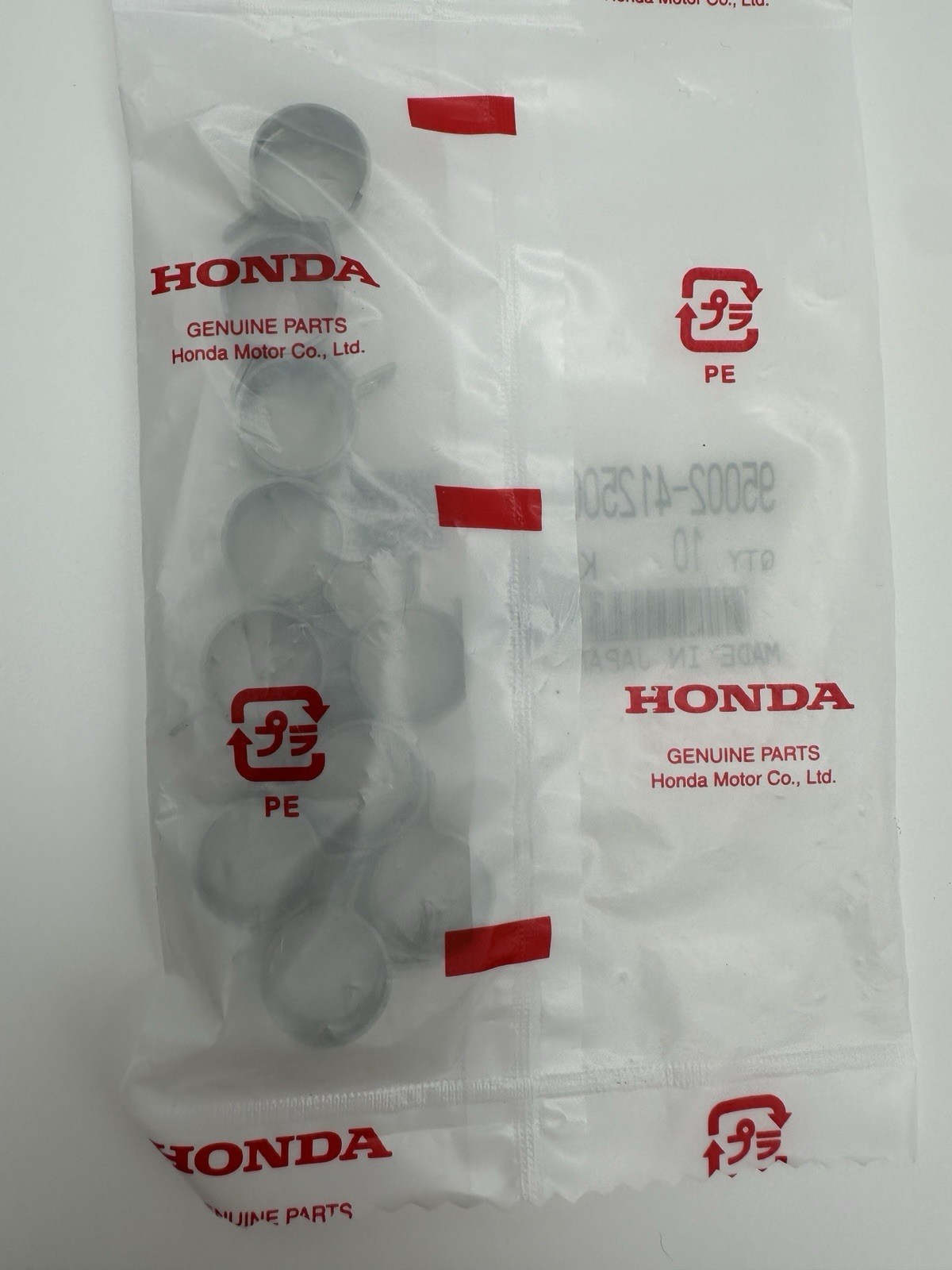 10-Pack Genuine Honda Engine Coolant Pipe Clamp (D=12.5mm) 95002-41250-04