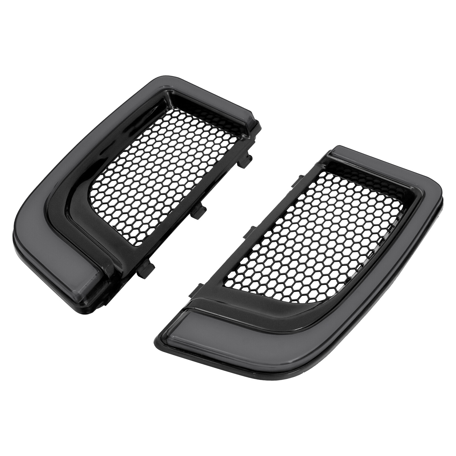 Fairing Lower Grills Turn Signal Runing LED Light For Harley Touring 2014-2022
