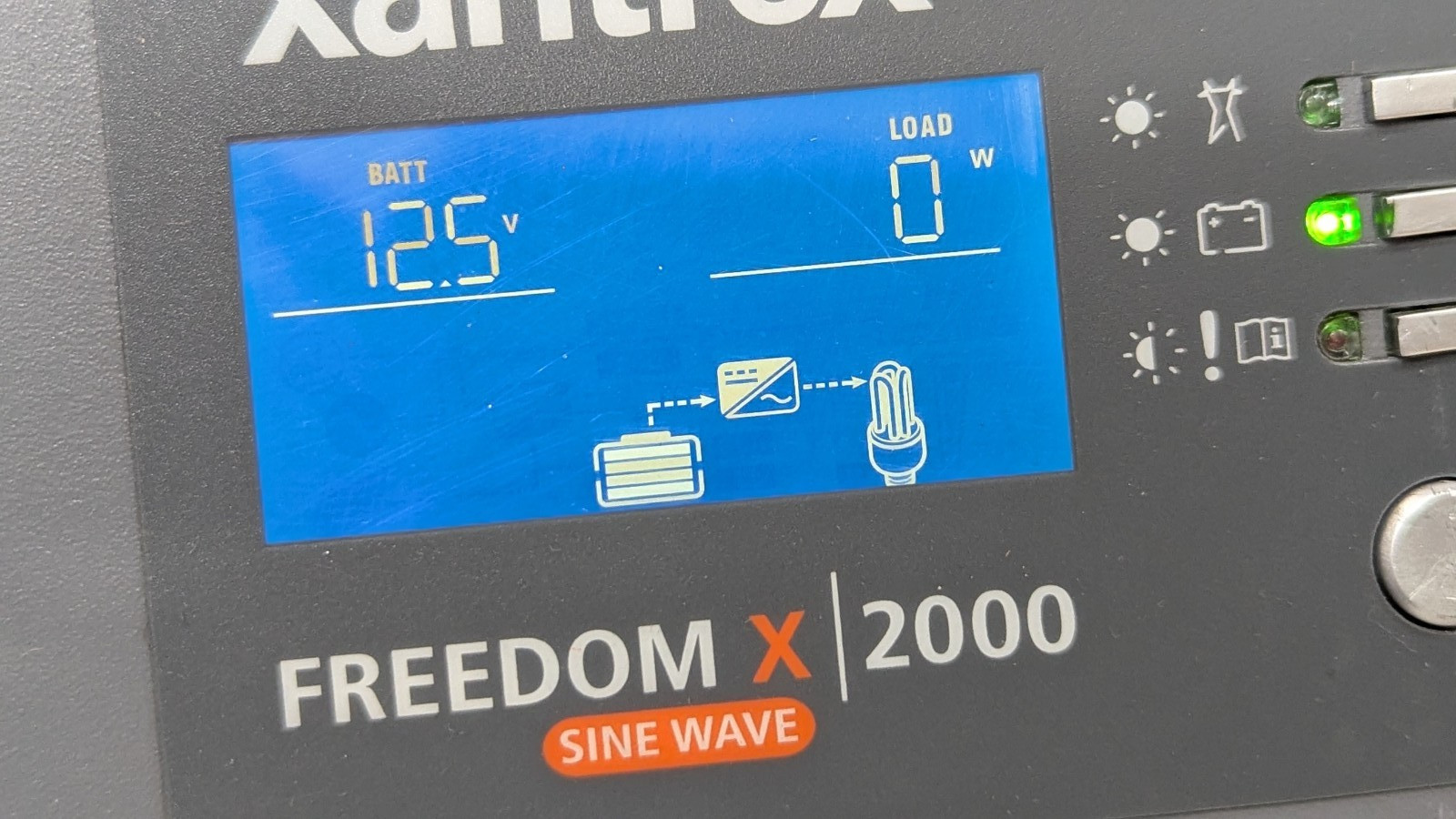 FGA 817-2000 Xantrex Freedom X 2000 BENCH TESTED USED INVERTER PURE SINE 2000W