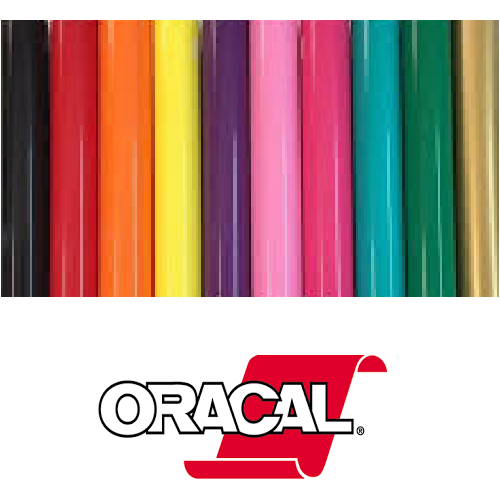 Oracal 651 Permanent Self Adhesive Craft Vinyl 24" x 30ft and 50ft Roll(s)