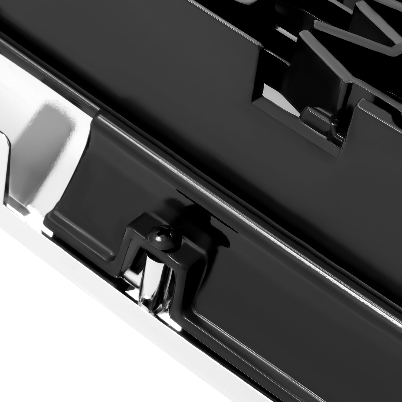 Fits Nissan Maxima 2016 2017 2018 Front Upper Bumper Grille Black & Chrome Trim