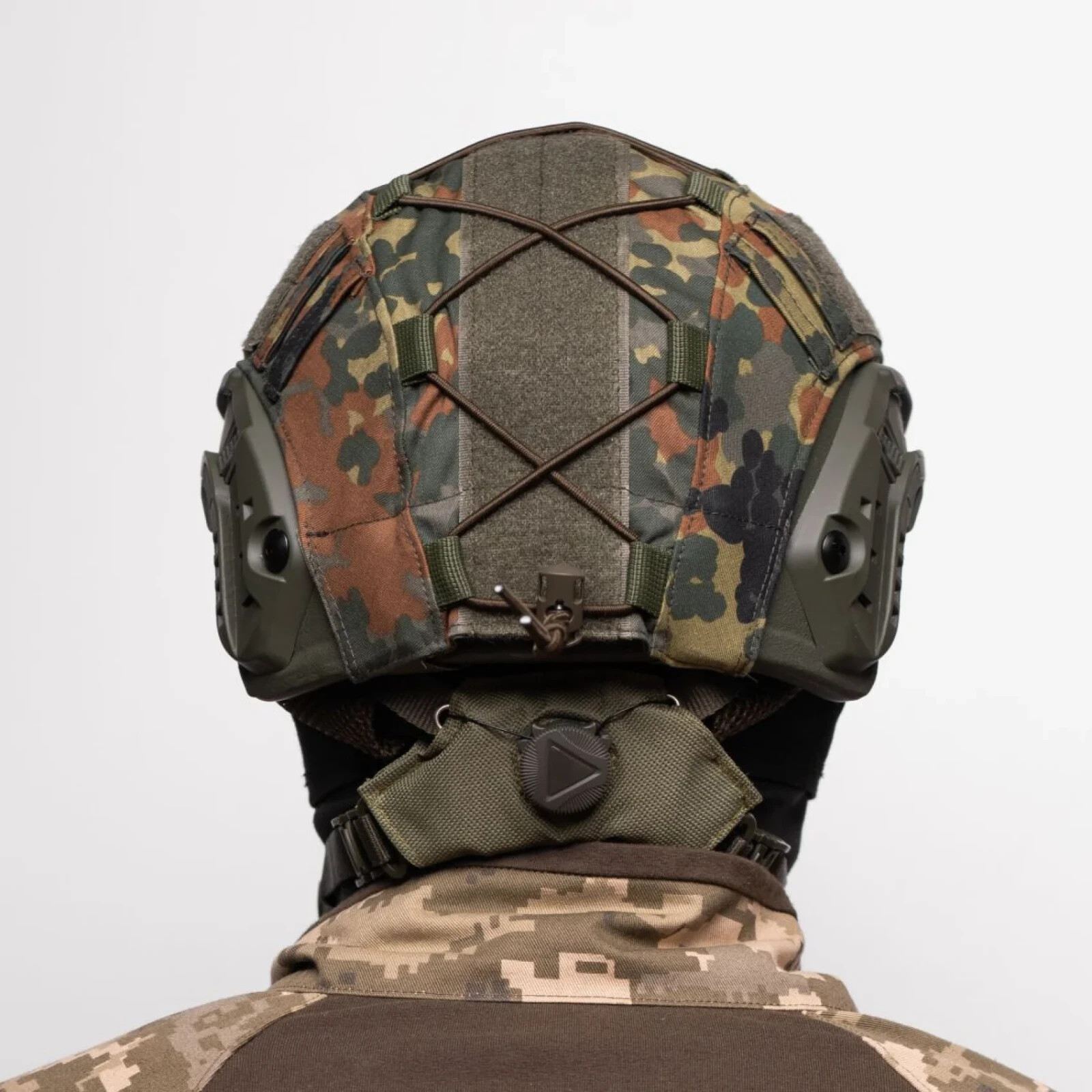 Hеlмеt Cover Ukraine army Tactical Cover Flecktarn German Camouflage