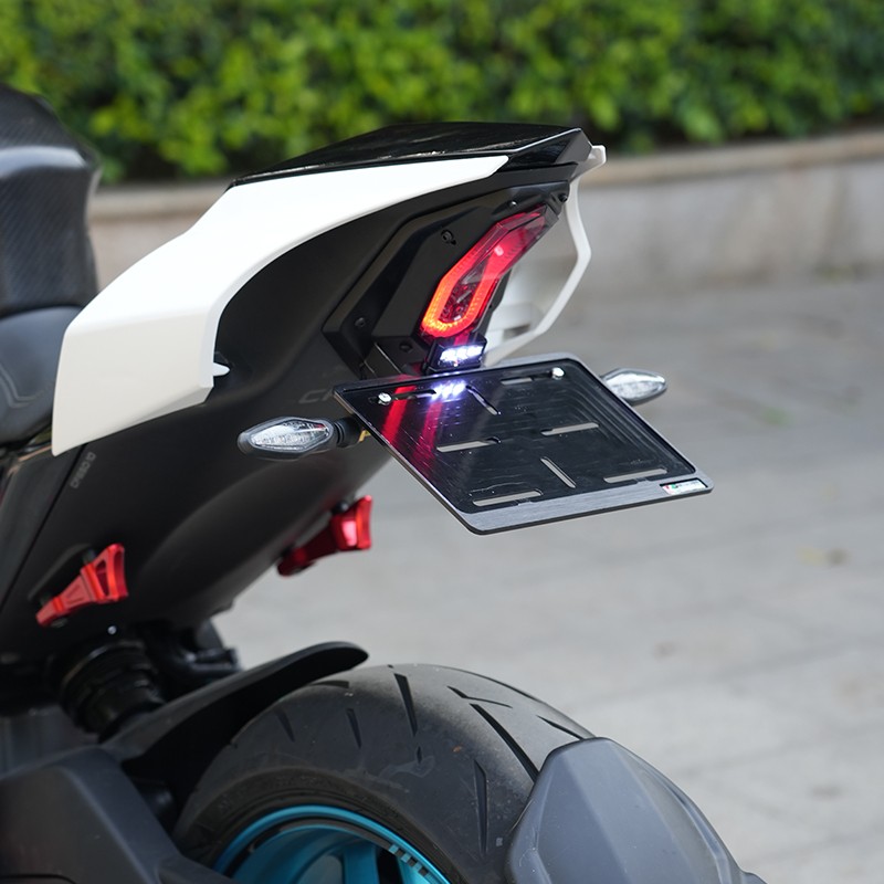 For CF-moto 675SR-R 675SS 675NK 675SR-S LED Tail Light License Plate Holder