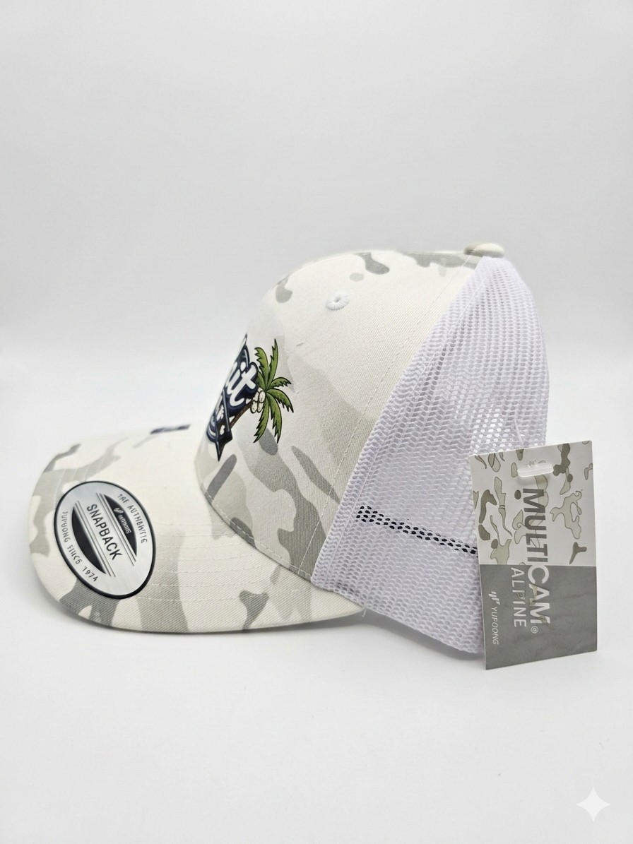 Chit Golf Miami Snow Trucker Hat