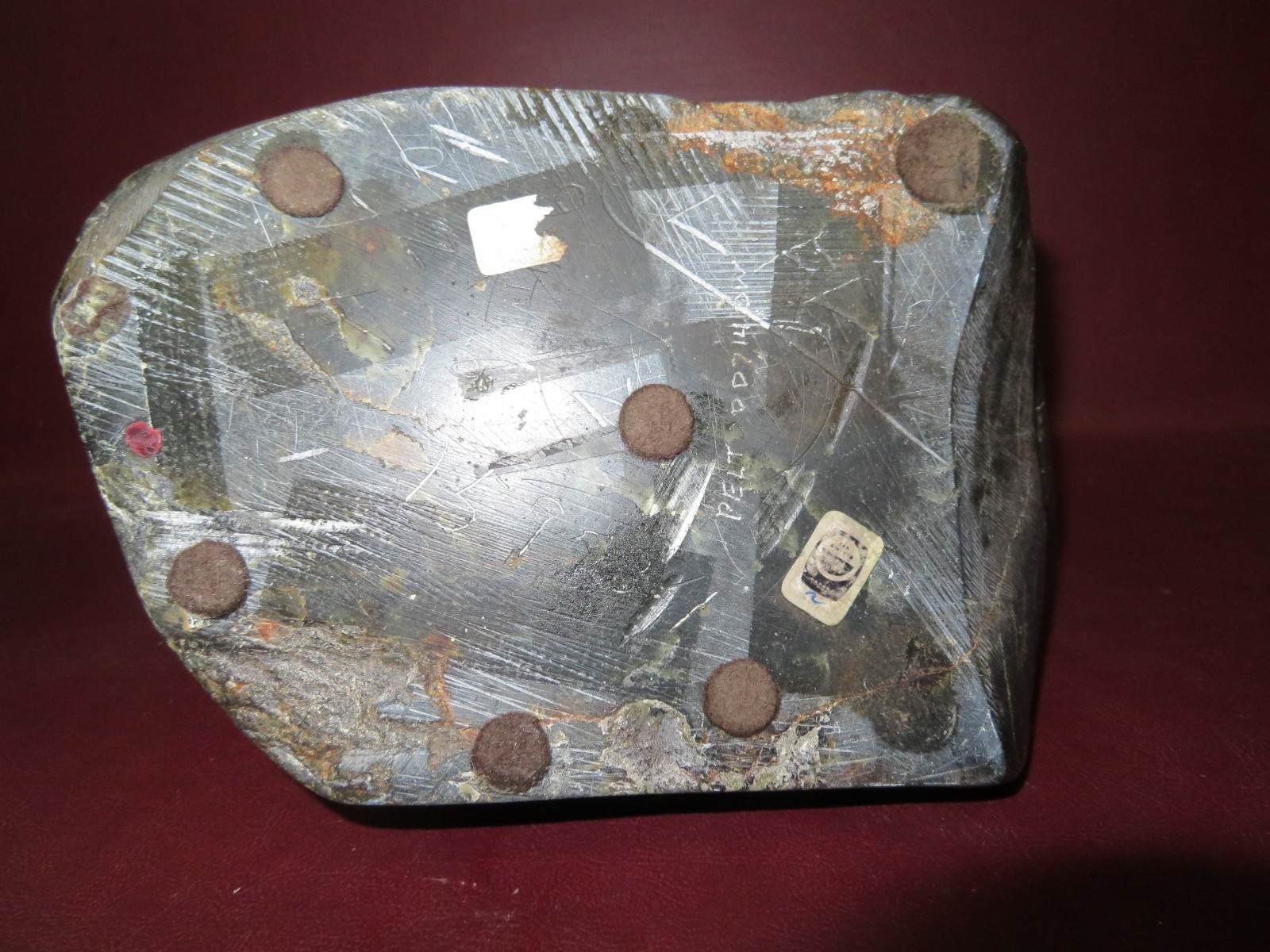 Vintage Canada Eskimo Art Inuit Hand Carved Soapstone Polar Bear Fish Sculpture