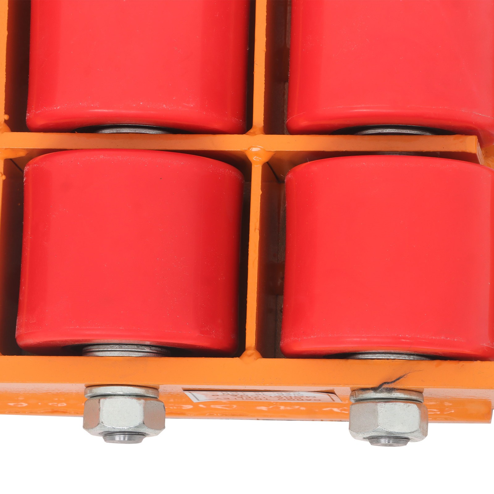 Heavy Duty 15 Ton 33069Lbs Machinery Skate Dolly Mover Roller Cargo Trolley 360°