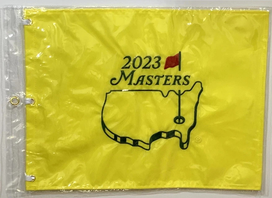 2023 Masters Flag augusta national golf pin flag pga jon rahm wins new
