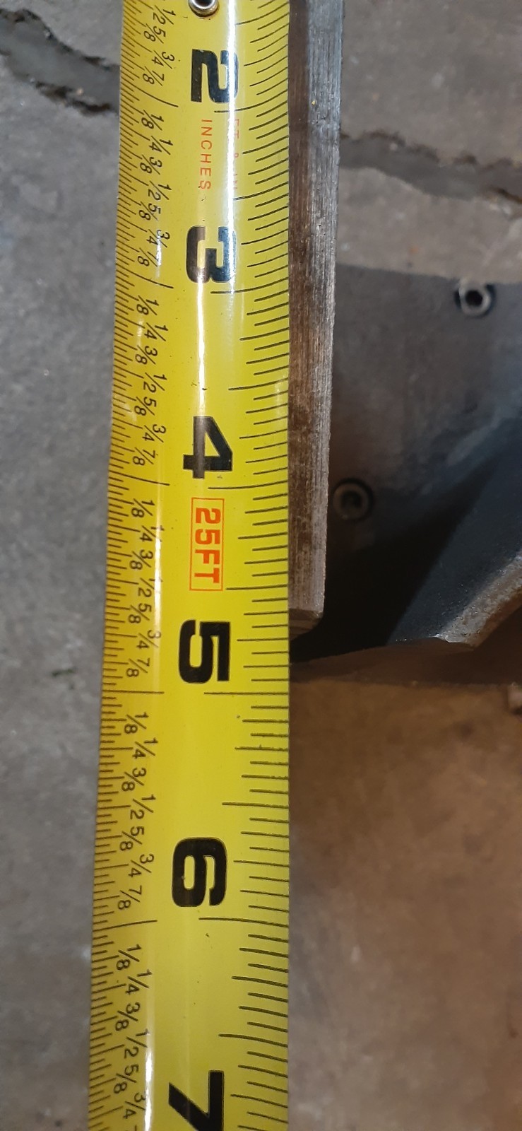 HARDINGE DV-59-3-1/2" DOVETAIL BED SLIDE With CAST IRON BED CUT TO 4-3/4" Long