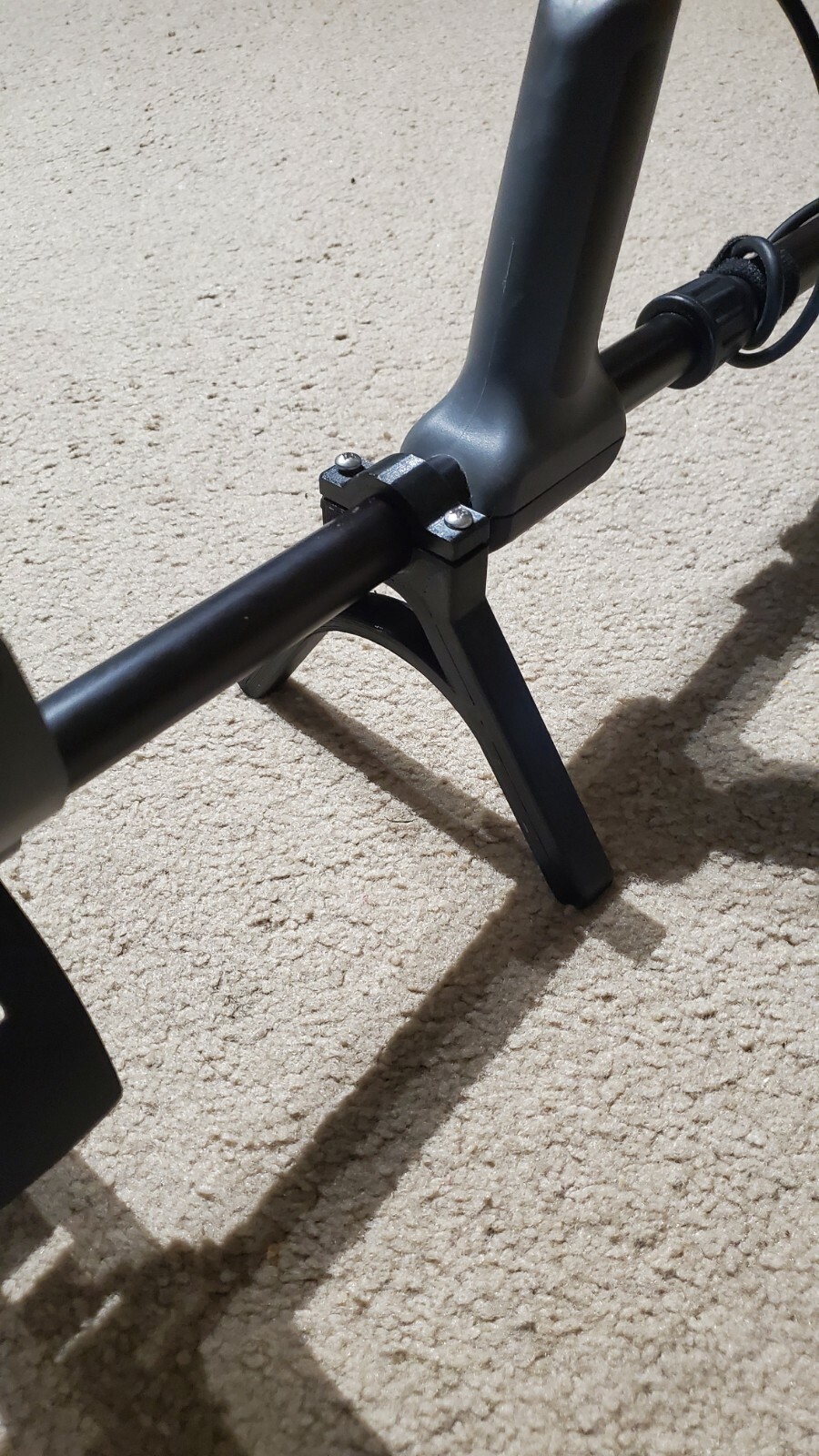 BLACK Minelab Equinox 900/800/700/600 & Manticore BLACK Bi-Pod Stand