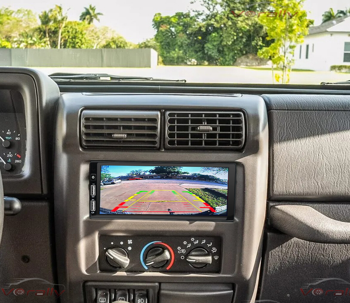 For Jeep Wrangler 1997-2002 Jeep TJ Apple Carplay Stereo Radio Android Nav Play