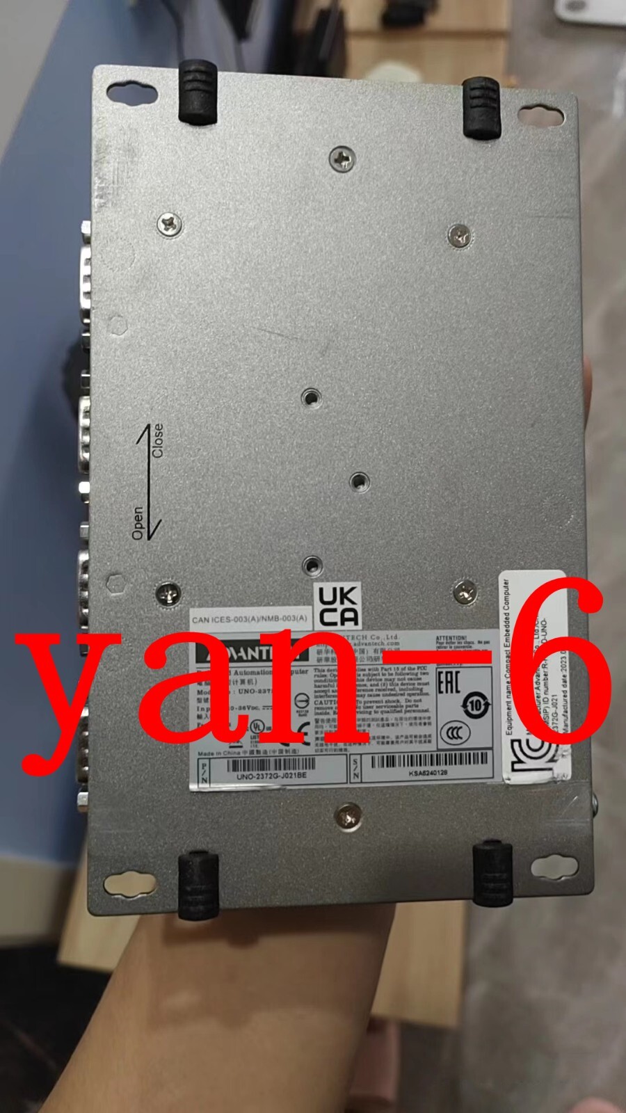 1PCS USED UNO-2372G UNO-2372G-J021BE by Fedex or DHL #N344P YF
