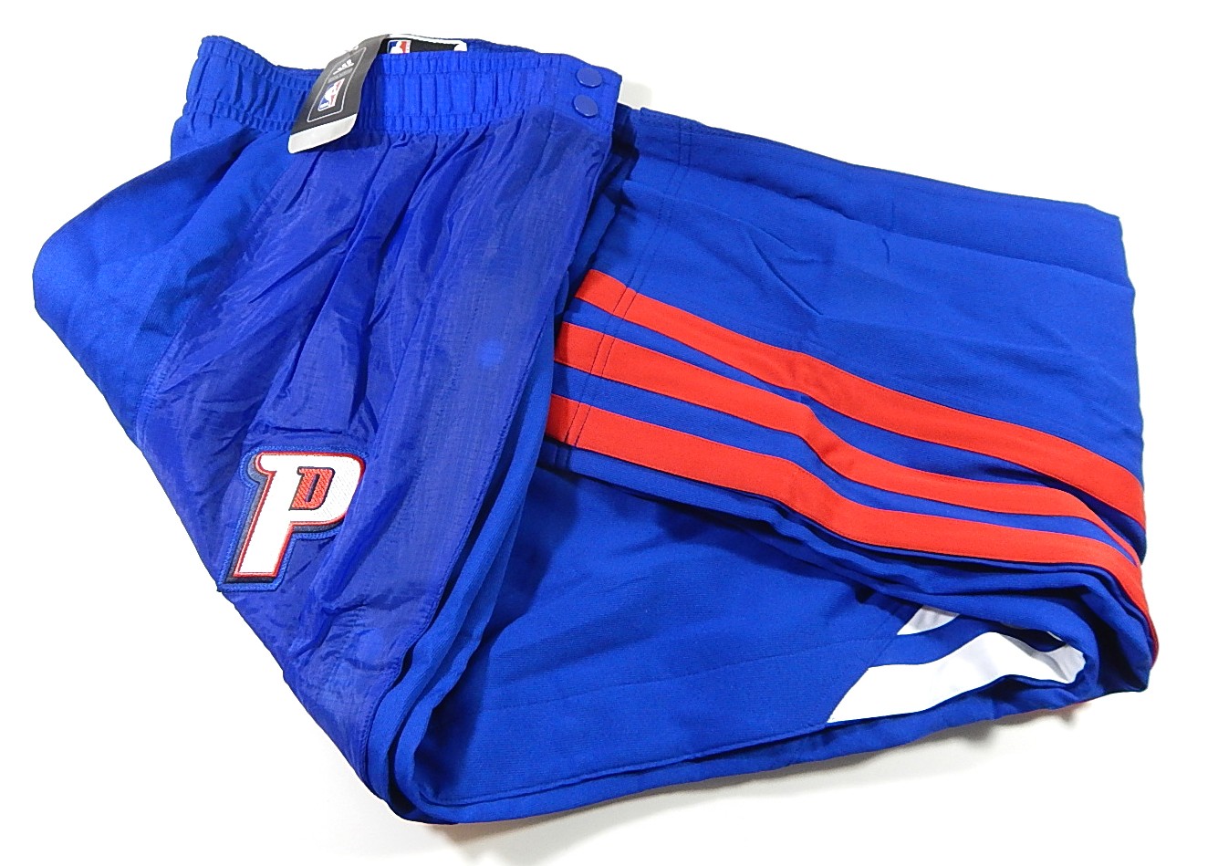 Lot of (8) NBA Warm Up Pants Adidas Jazz Pistons Hornets Pelicans Bobcats M-3XL