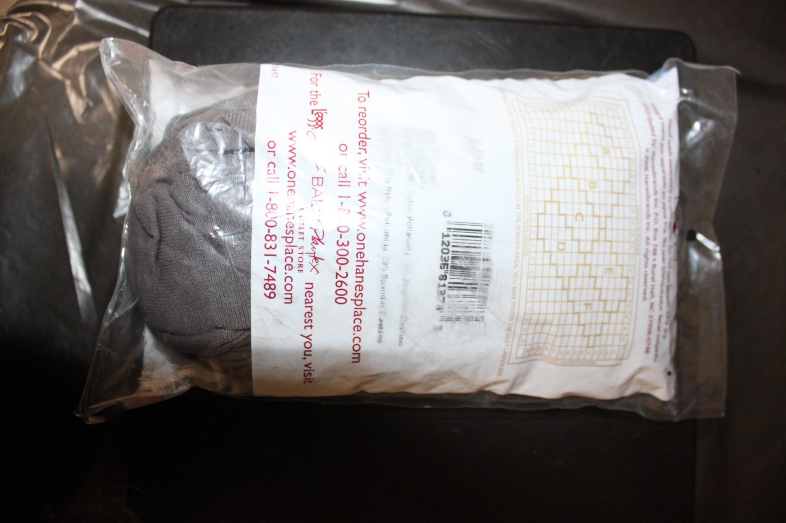 Hanes Alive Support Pantyhose Non Control Top Sheer Toe 3 Pack 3013 Barely Black