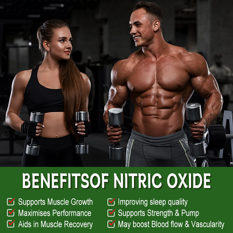 Nitric Oxide & Circulation Booster | L-Arginine, L-Citrulline | Extra Strength