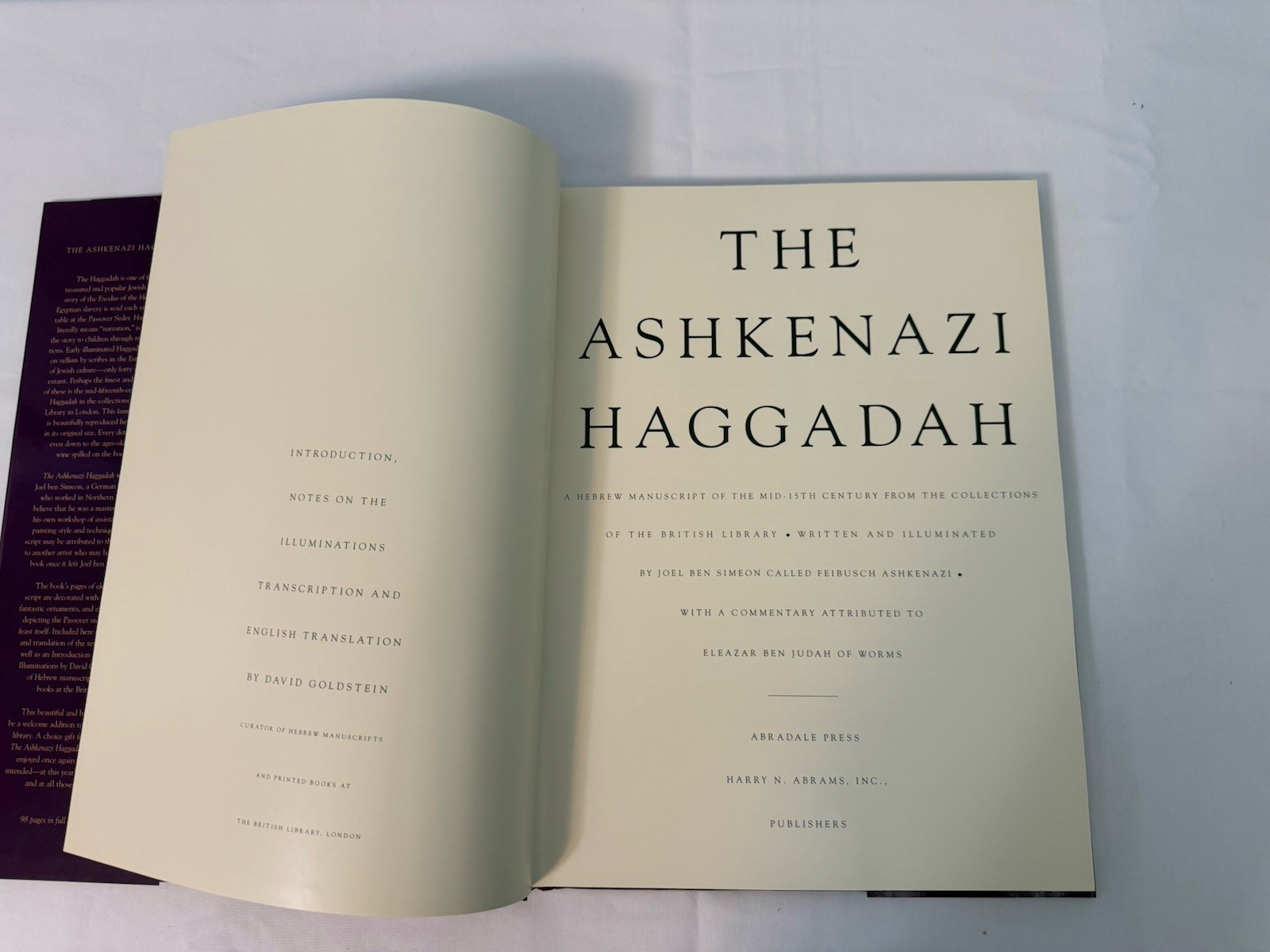 THE HAGGADAH ASHKENAZI PASSOVER PESACH Hebrew Facsimile 15th Century JUDAICA NEW