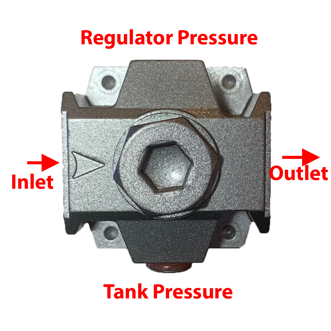 Universal Air Regulator SPECIAL DESIGN for check Tank and Regulator Pressure