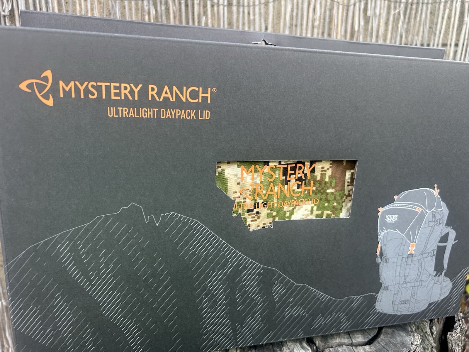 Mystery Ranch Ultralight Daypack Lid Optifade Subalpine Backpack Accessory NIB